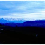 Blick auf das Berner Oberland
