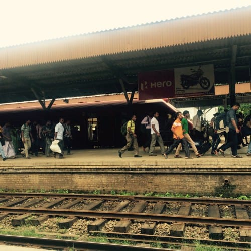 Zug in Colombo
