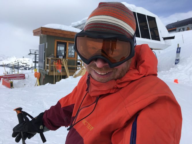 Skifahren in Banff